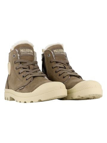 Palladium Schnürschuhe in Braun