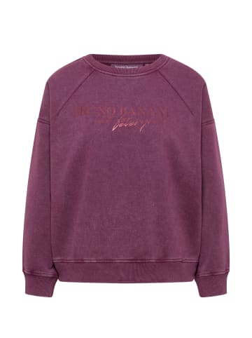Bruno Banani Sweatshirt CARMICHAEL in Lila