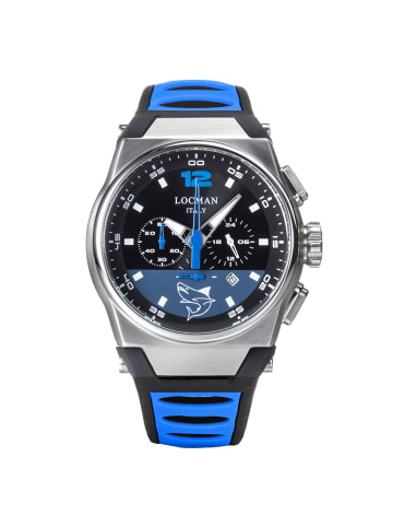 Locman Herrenuhr "Mare Chronograph" in Blau