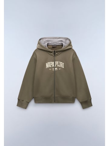 Napapijri Kinder Sweatshirt "K B-Inot Fzh" in Grün