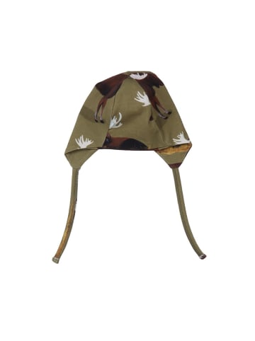 Walkiddy Mütze Walkiddy Moose Organic Cotton Baby Tie Hat, GOTS Certified