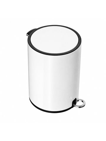 SONGMICS Kosmetikeimer Parri in Weiß - (B)18.8 x (H)25.7 x (T)23.8 cm - 3 L