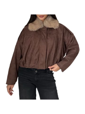 Ital-Design Jacke in Braun