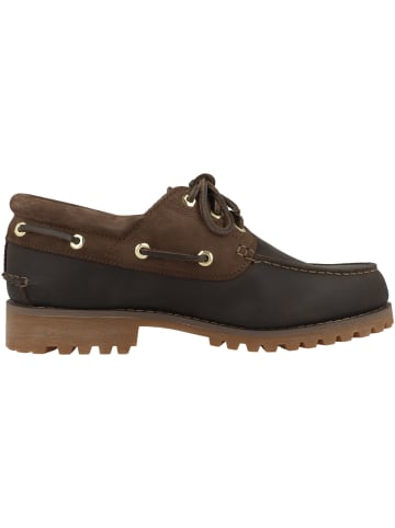 Timberland Slipper Authentic Boat Shoe in dunkelbraun
