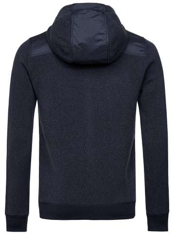 super.natural Merino Hoodie in schwarz