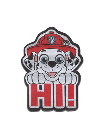 Disney Paw Patrol Marshall Hi!Applikation Bügelbild inRot