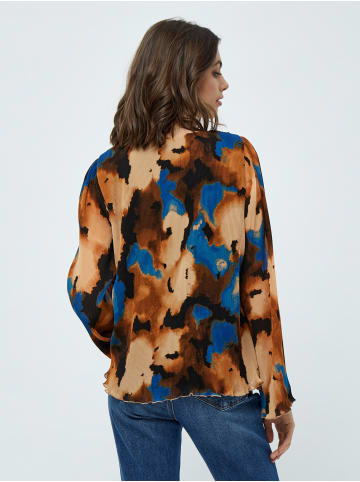 Peppercorn Bluse in Graphic Blur Print