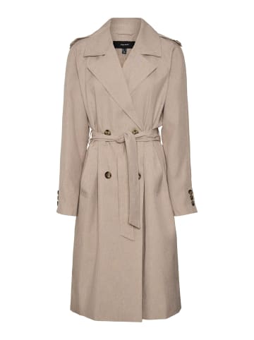 Vero Moda Trenchcoat in Silver Mink