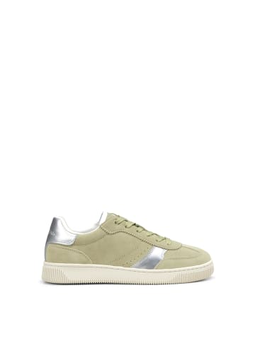 Marc O'Polo Sneaker in smooth sage/silver metallic