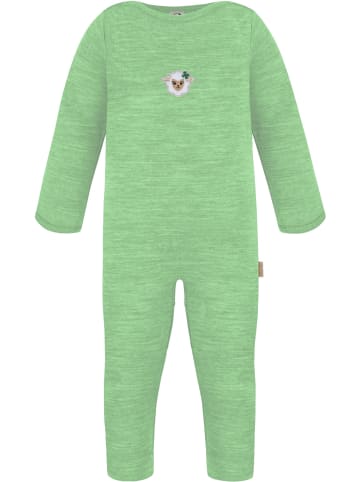 Normani Outdoor Sports 2er Pack Baby Merino Strampler Tangoio in Rosa/Grün