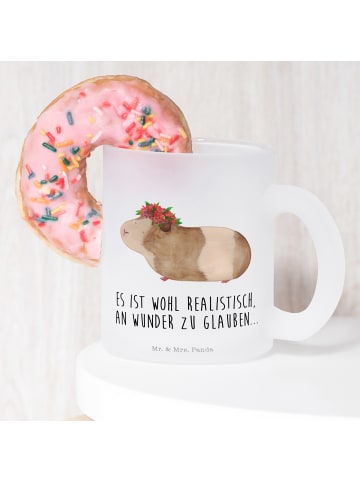 Mr. & Mrs. Panda Tasse Meerschweinchen Weisheit mit Spruch in Transparent