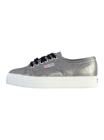Superga Sneaker mit Schnürsenkeln Grau