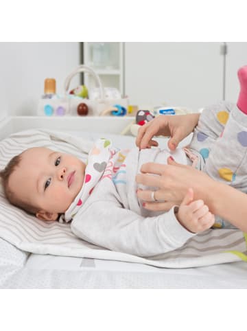 relaxdays Baby-Windel-Caddy in Dunkelgrau