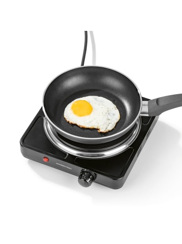 Gourmet Maxx Einzelkochplatte 1500W schwarz Schwarz