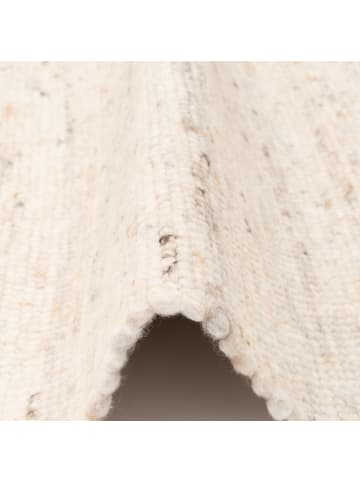 Pergamon Natur Teppich Wolle Alaska Meliert in Grijs