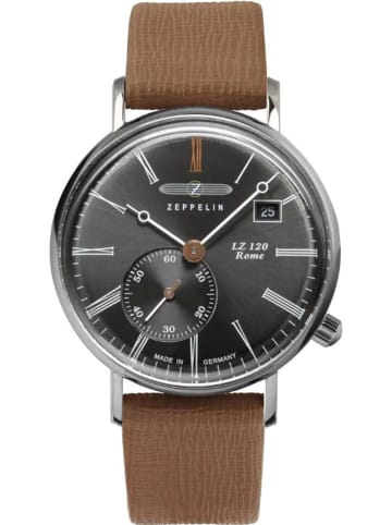 Zeppelin Uhr in Grau