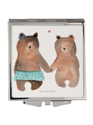 Mr. & Mrs. Panda Taschenspiegel Bär Freundin ohne Spruch in Weiß