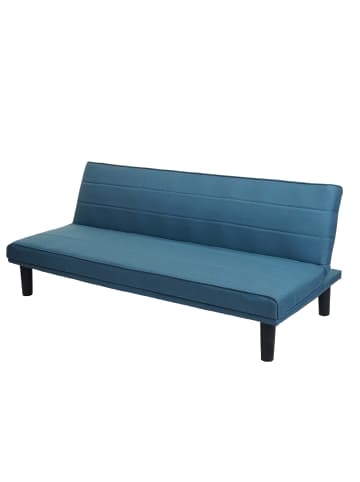 MCW Schlafsofa mit Schlaffunktion J17, Türkis-blau