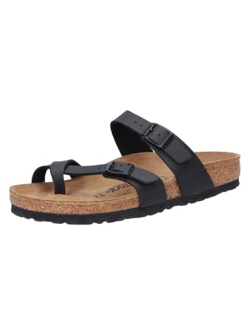 Birkenstock Tieffußbett Pantolette in schwarz