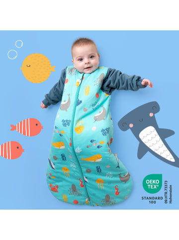 Schlummersack Babyschlafsack, 2.5 TOG in Hellblau