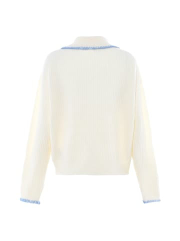 NAEMI Damen Sweater in WOLLWEISS