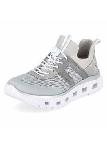 rieker Schnürhalbschuh in grau