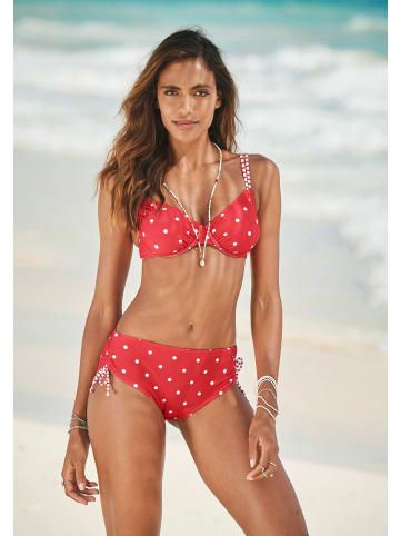 S. Oliver Bikini-Hose in rot-weiß