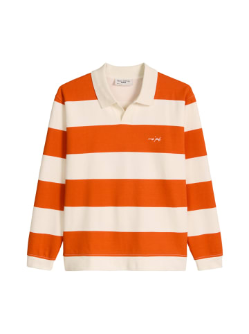 Marc O'Polo DENIM Polo-Sweatshirt relaxed in Medium Orange
