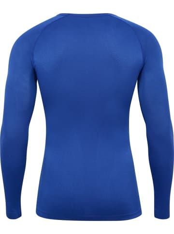 Hummel T-Shirt "Hmlbl Comfort 2.0 Tee L/S" in Blau