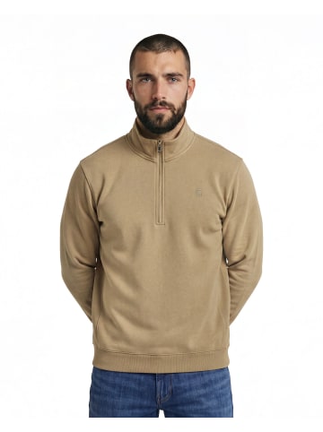 G-Star Raw Premium Core Half Zip Sweater desert sand