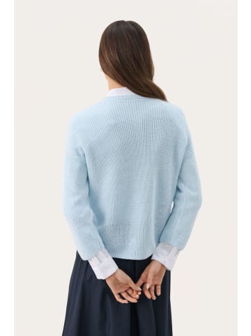 PART TWO Strickpullover EtronaPW Relaxed fit in Ice Water