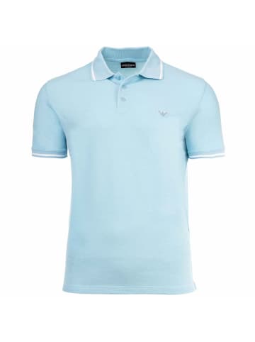 Emporio Armani Poloshirt 1er Pack in Hellblau