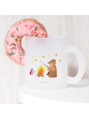 Mr. & Mrs. Panda Pott Bär & Marienkäfer Lagerfeuer ohne Spruch in Transparent