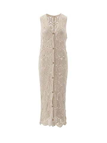VIRITA Women Dress in Beige
