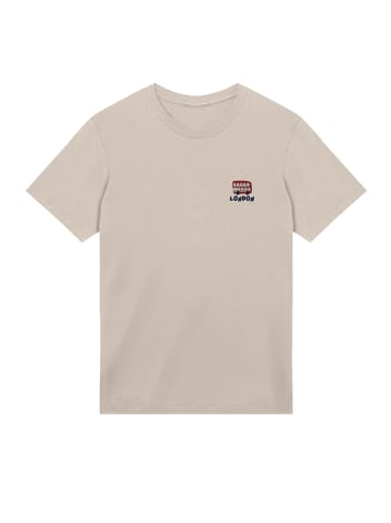 F4NT4STIC T-Shirt London Red Bus Bestickt in sand