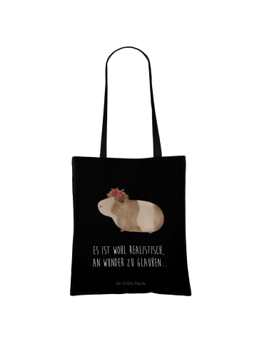 Mr. & Mrs. Panda shopping tasche Meerschweinchen Weisheit mit Sp... in Schwarz