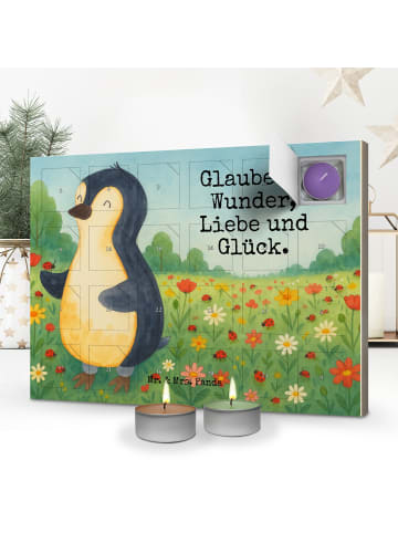 Mr. & Mrs. Panda Adventskalender Pinguin Marienkäfer Design mit ... in Weiß