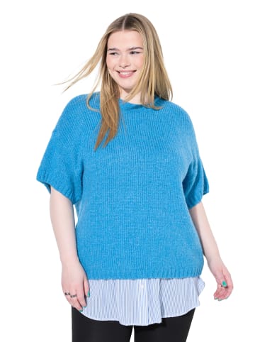 Studio Untold Pullover in türkisblau
