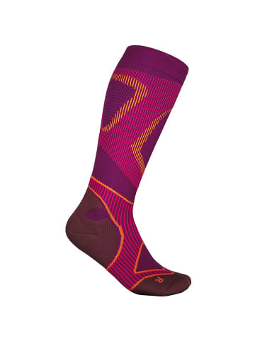 Bauerfeind W RUN PERFORMANCE COMPRESSISOCKS in Pink