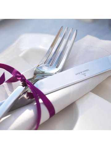 Villeroy & Boch 6er Set Tafelmesser NewWave 236 mm silber in silber