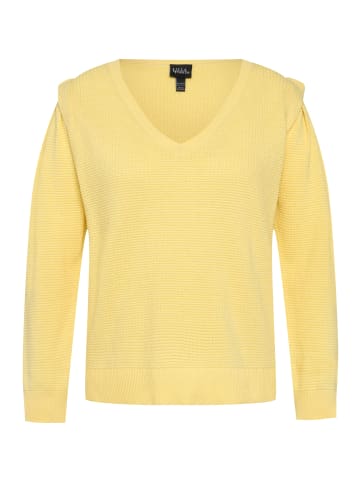 Ulla Popken Pullover in zitronengelb