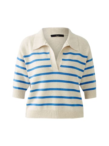 Oui Pullover in offwhite blue