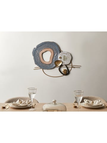 Beliani Wandobjekt NEPTUNIUM in Bunt - (W) 89 x (H) 62 x (L) 5 cm