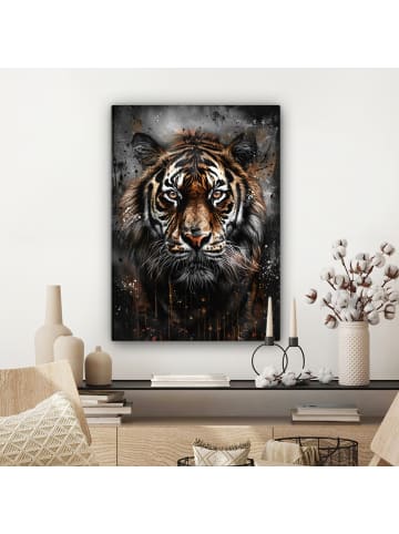 MuchoWow Leinwand bilder Tiger (BxH)