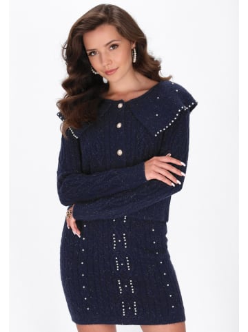 faina Women Cardigan in navy