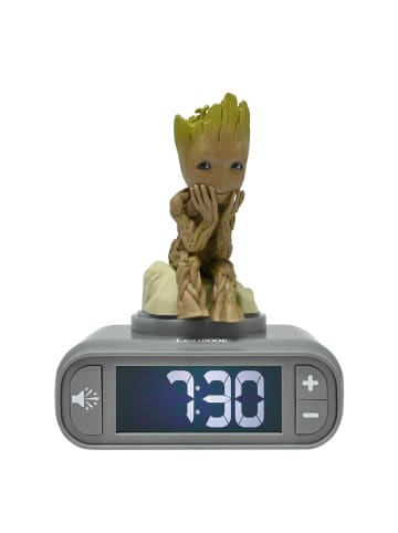 LEXIBOOK® Groot 3D-Nachtlicht-Wecker mit Soundeffekten