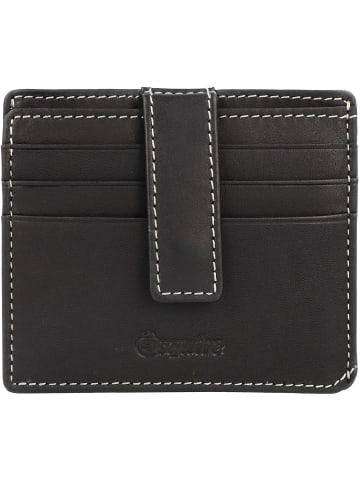 Esquire Oslo Kreditkartenetui RFID Leder 10 cm in schwarz