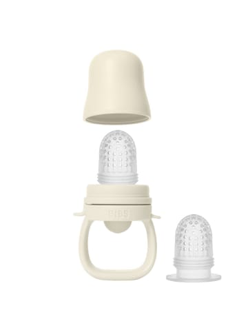 BIBS Fruchtsauger Baby Feeder mit 2x in beige