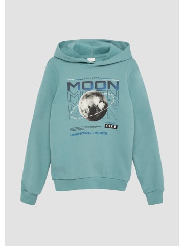 s.Oliver Sweatshirt in 6342_türkisblau