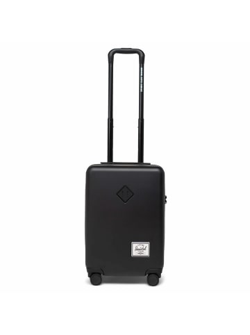 Herschel Heritage Hardshell - 4-Rollen Kabinentrolley 55 cm in schwarz